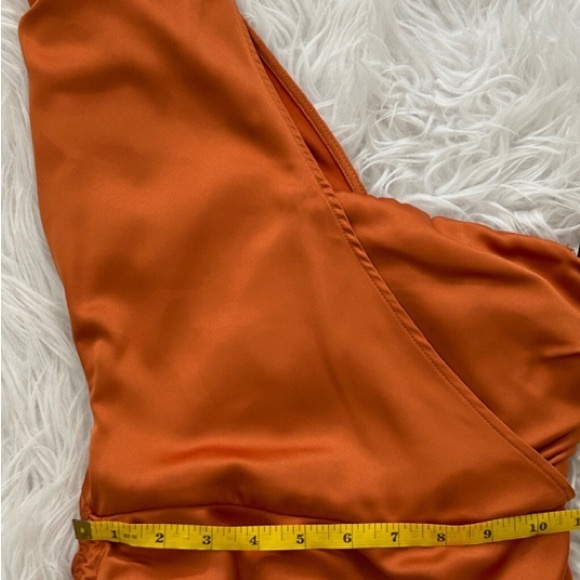 REVOLVE Orange One-Shoulder Sheath Dress #144 - Picture 5 of 5